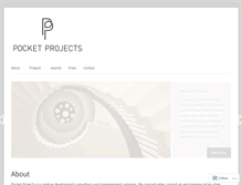 Tablet Screenshot of pocket-projects.com